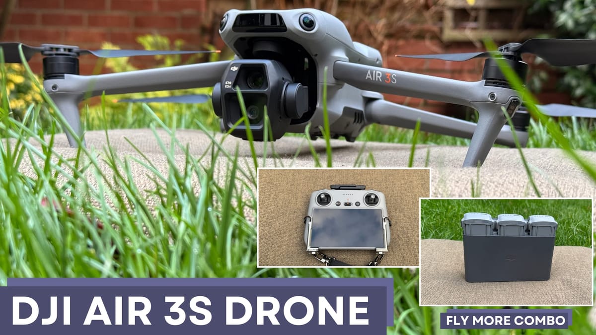 DJI Air 3S - The Best Travel Drone