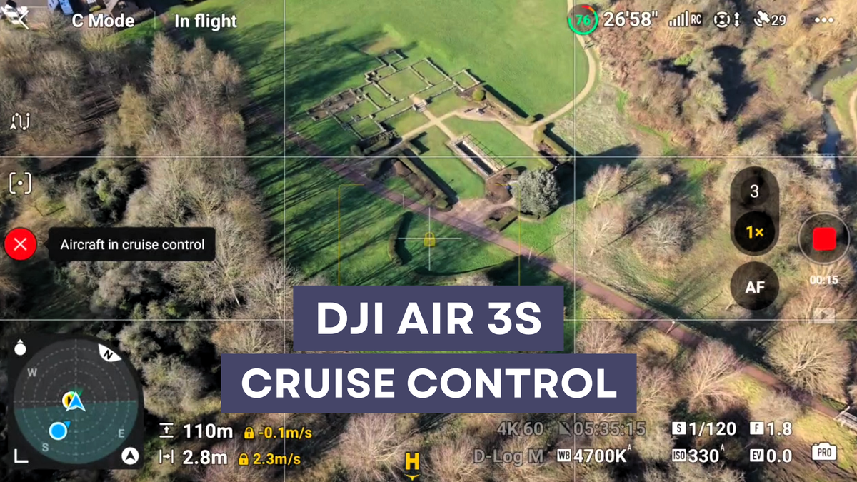 DJI Air 3S Cruise Control